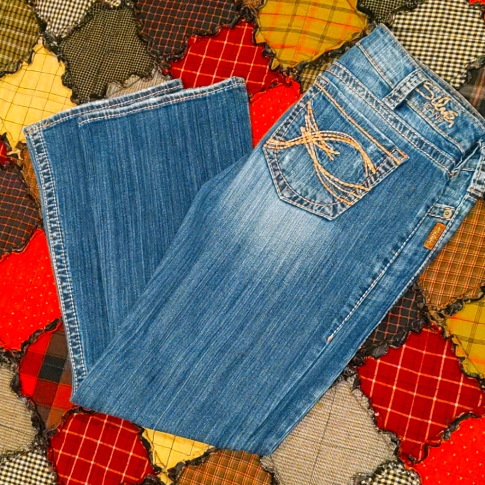 Silver Vintage Bootcut jeans